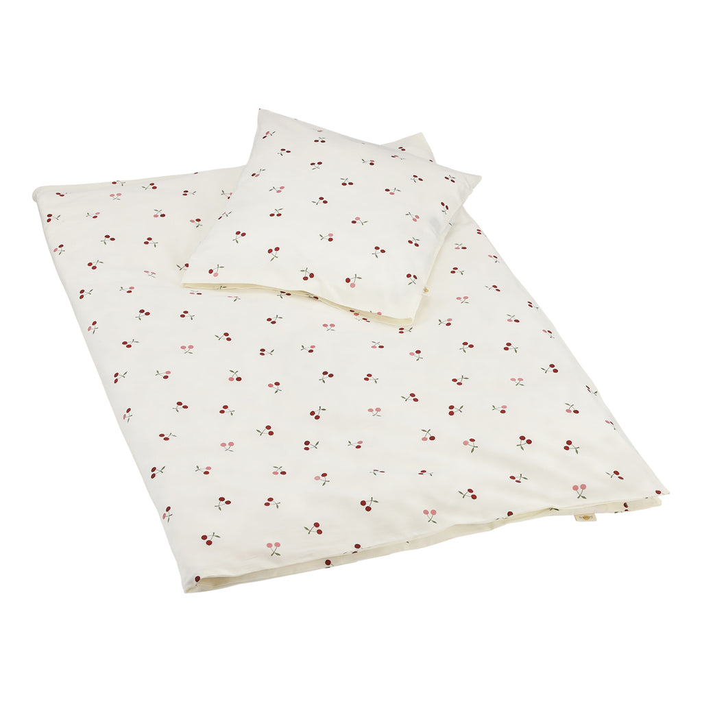 Kirsebær sengetøj baby