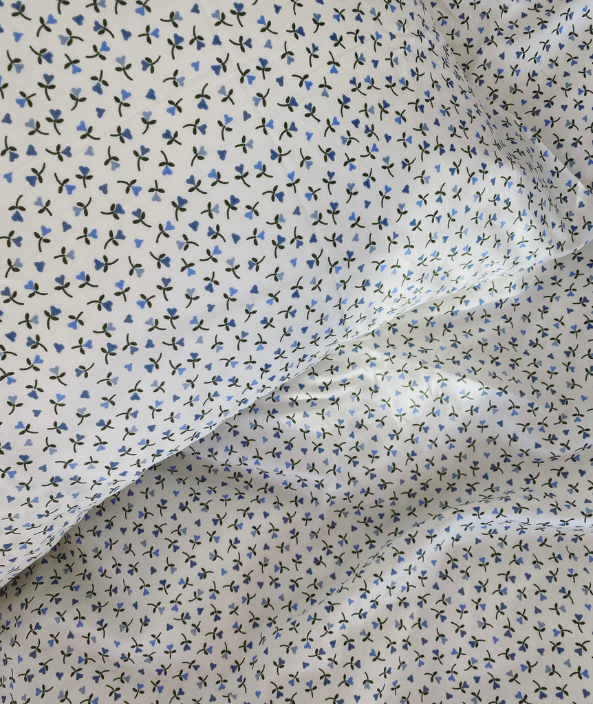Love Flower blue sengetøj voksen